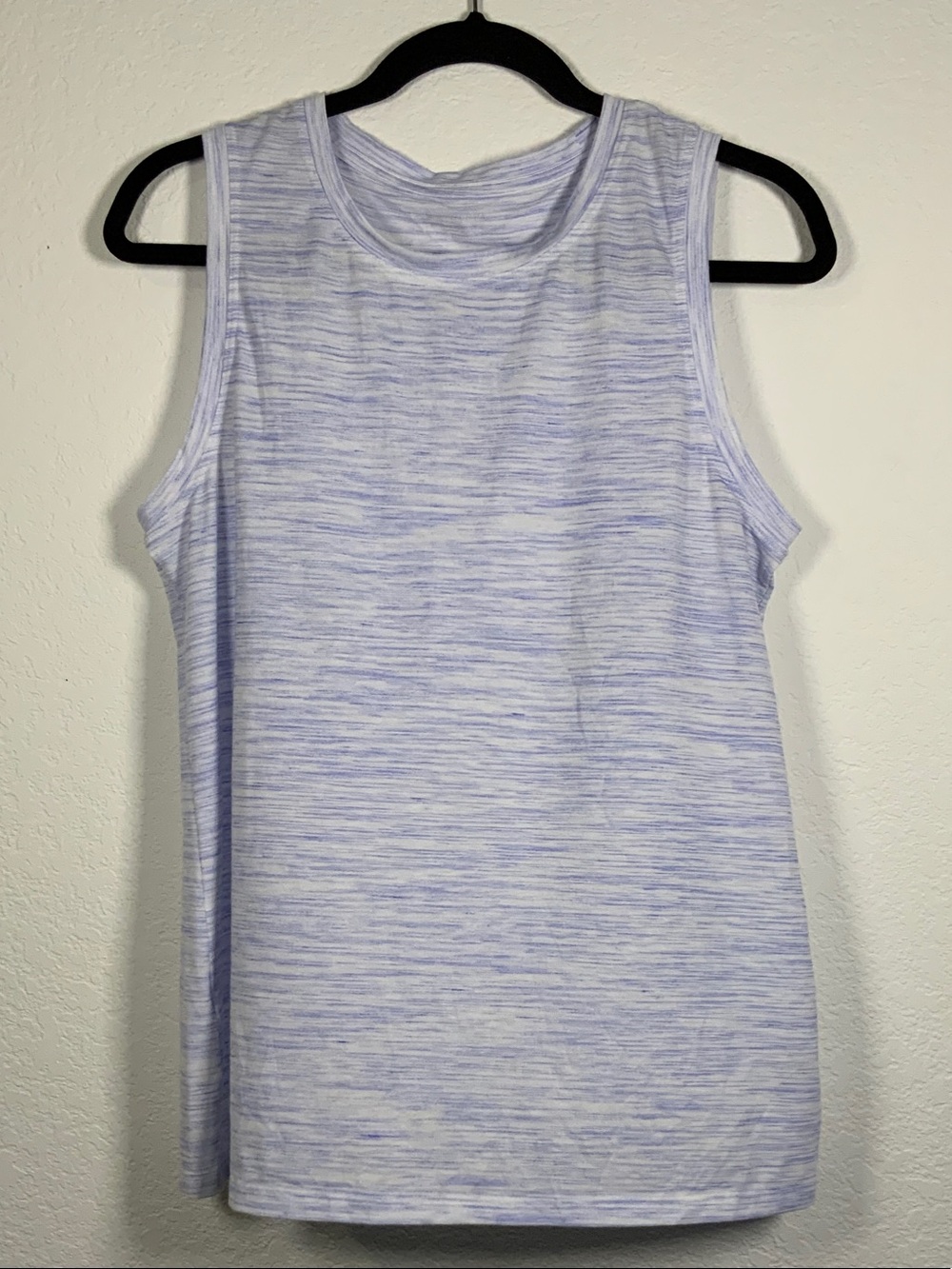 Athleta Heathered Light Lavender Tank Top